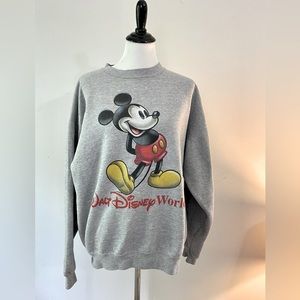 Vintage Walt Disney World/Mickey Mouse/Mickey, Inc. Sweatshirt